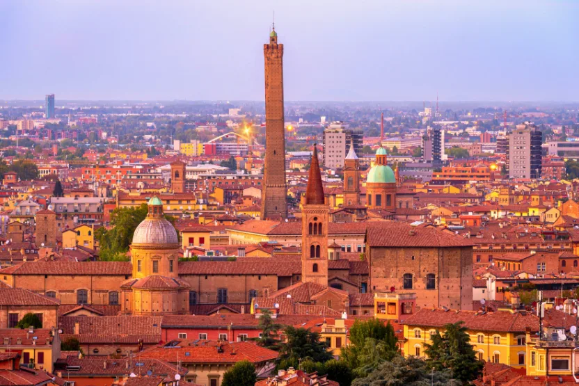 Bologna, Italy cityscape