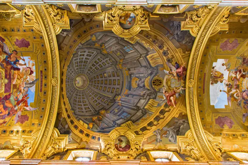 Ceiling of the Jesuits Church, Vienna