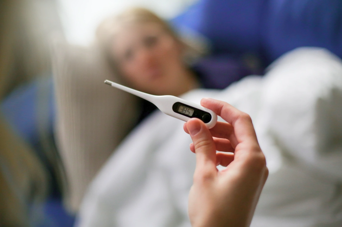 Checking temperature