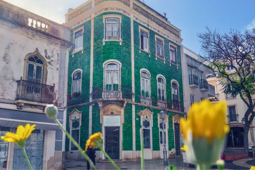 Old building in Lagos, Portugal