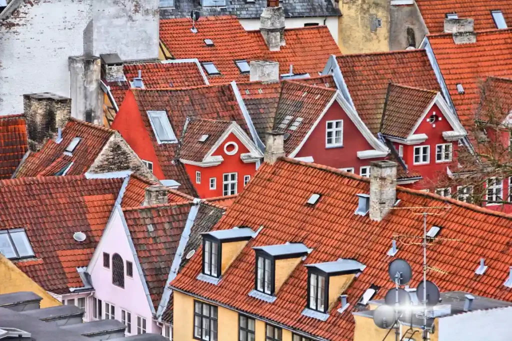 Old buildings in Denmark