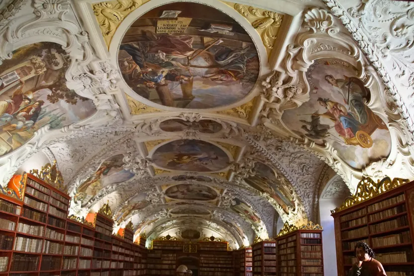 The library at Strahov Monastery