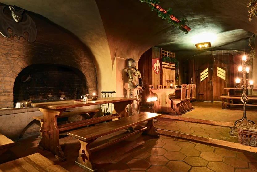 Medieval pub in Prague