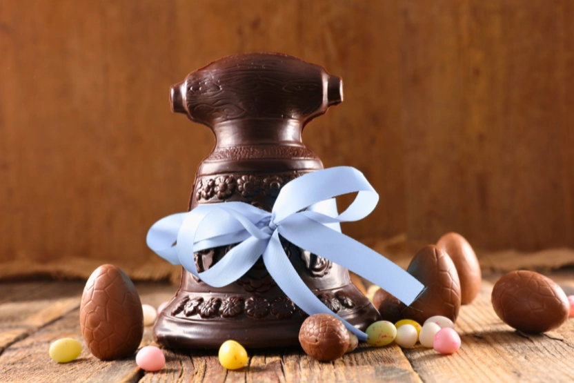 Chocolate Easter bell
