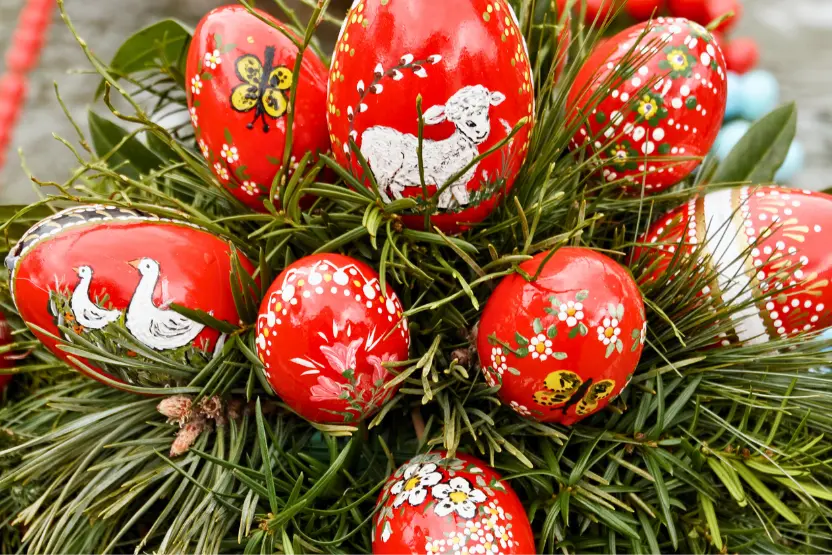 German Easter eggs