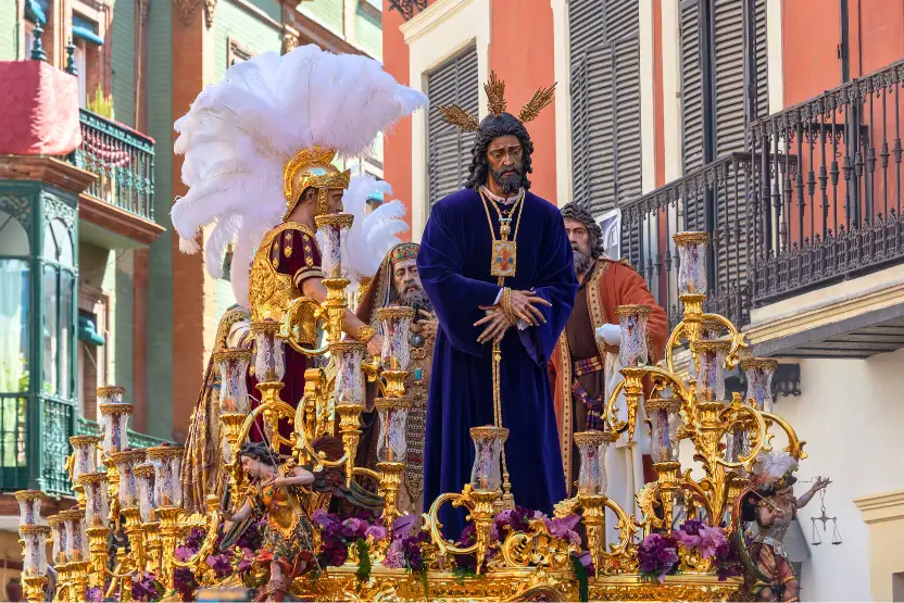 Easter parade in Spain