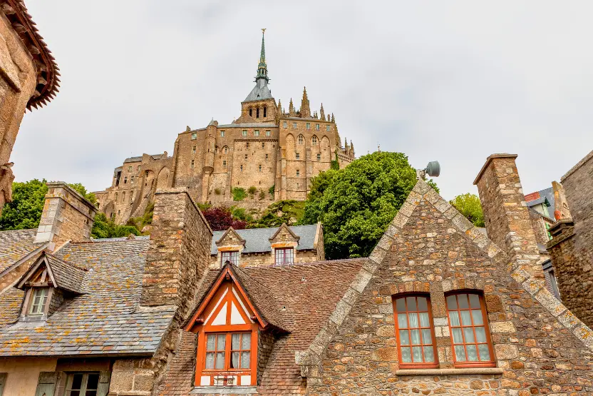 Streets of Mont-Saint-Michel
