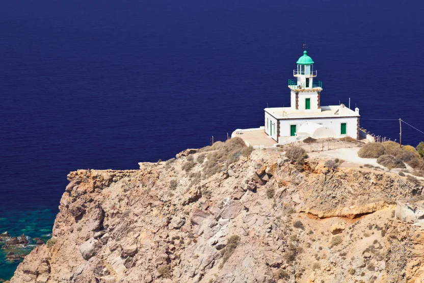 The lighthouse at Akrotiri