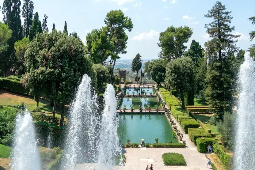 Villa Adriana in Tivoli, Italy