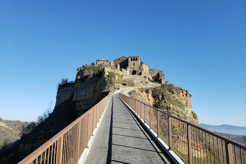 A fortress in Viterbo.