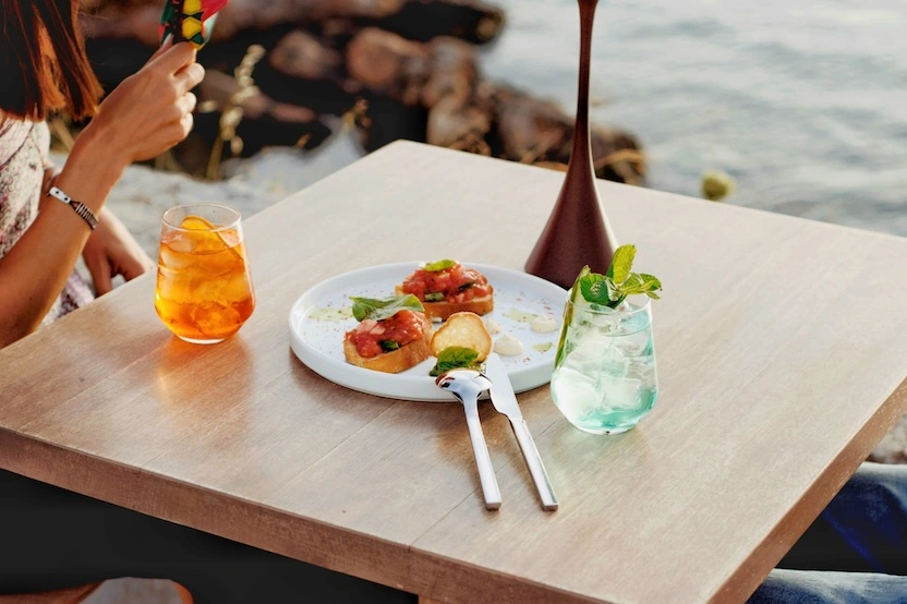 Apero in Naxos, Greece.
