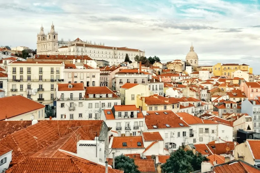 Lisbon, Portugal cityscape.