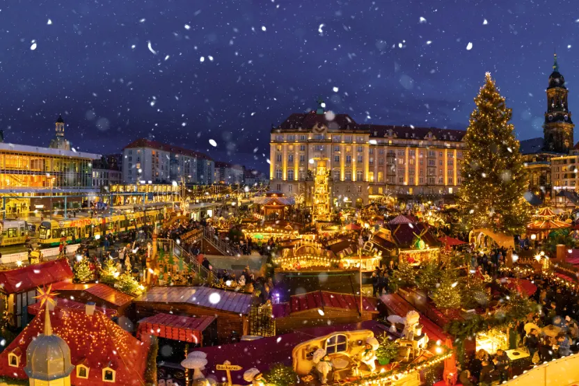 Christmas Market in Dresden, Germany