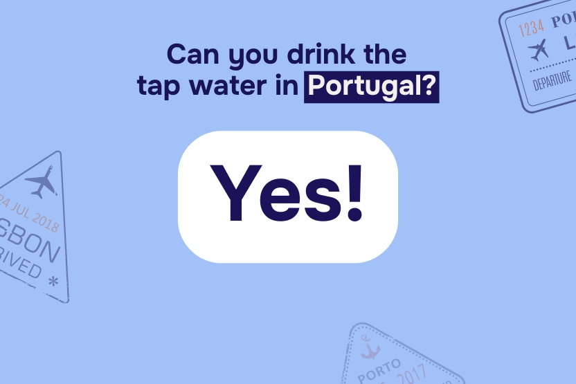 Chart: Can you drink the tap water in Portugal?