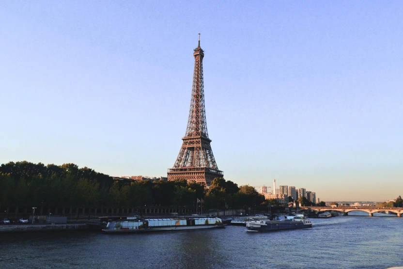 Eiffel Tower in the morning 