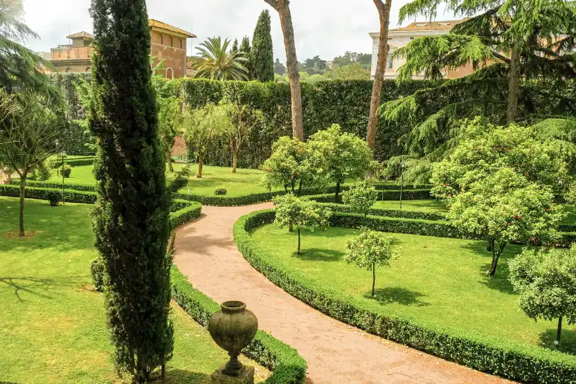 Gardens at the Villa Farnesina