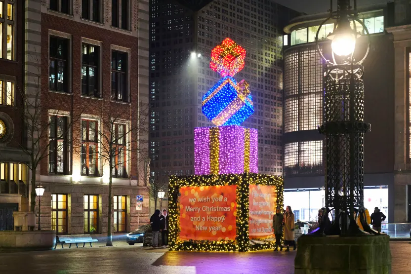 Amsterdam Light Festival installation