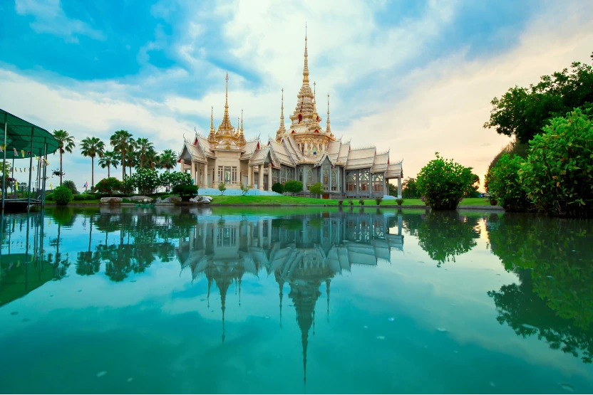 A temple in Thailand