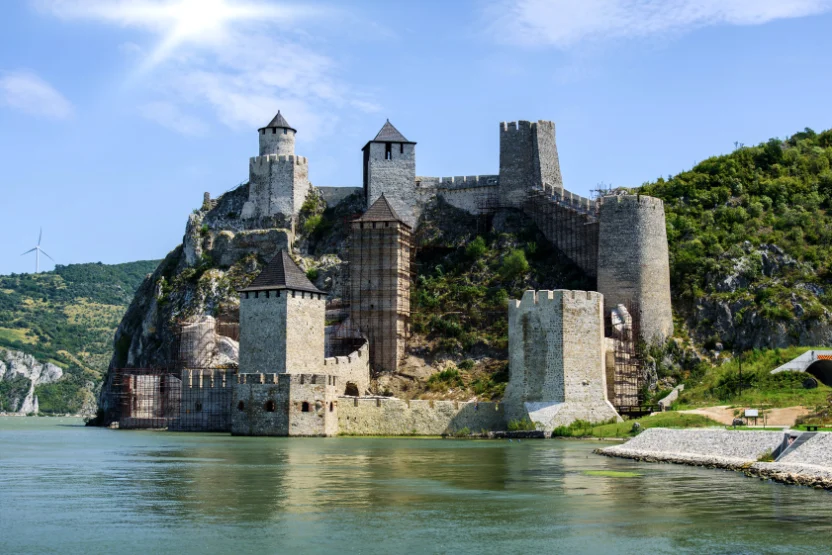 Castle on the Danube, Serbia
