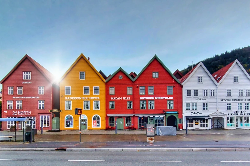 Bergen city street