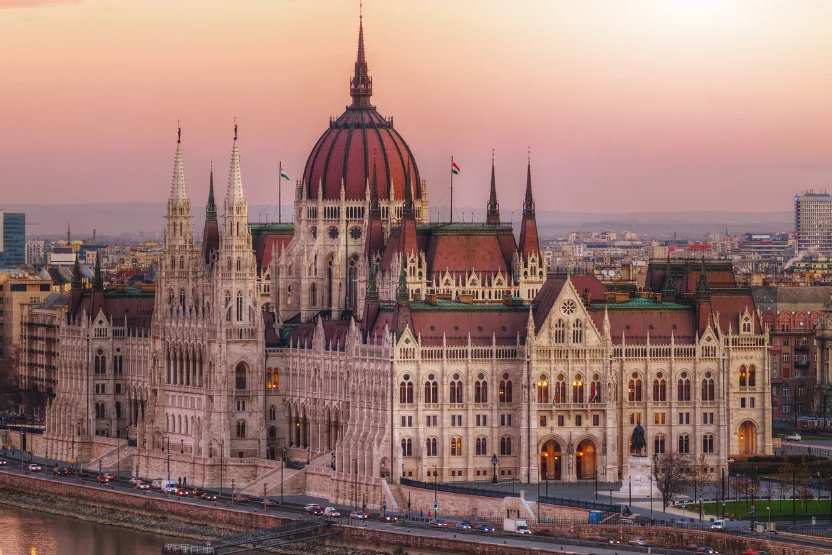 The Hungarian Parliament in Budapest