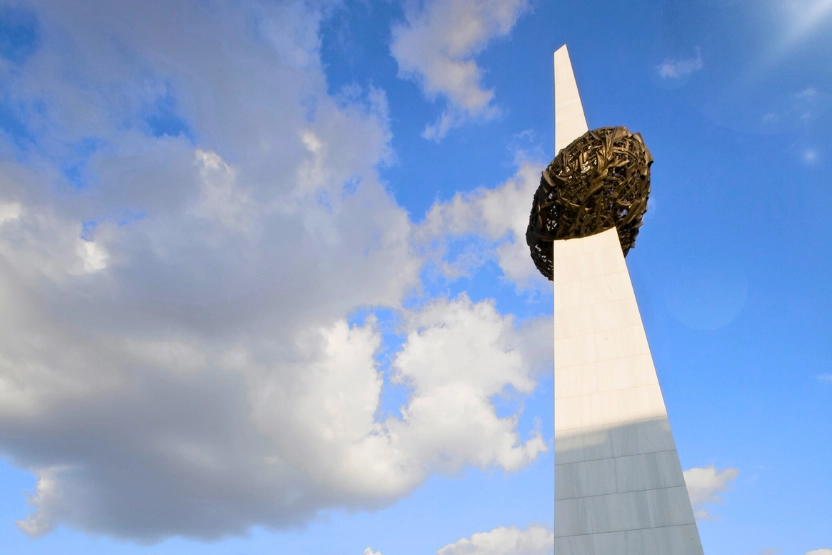 Potato on a Stick monument