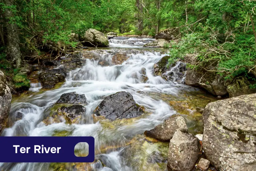 The Ter River in Spain