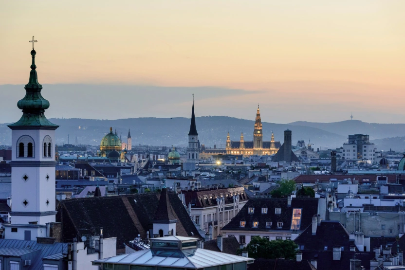 Vienna, Austria cityscape