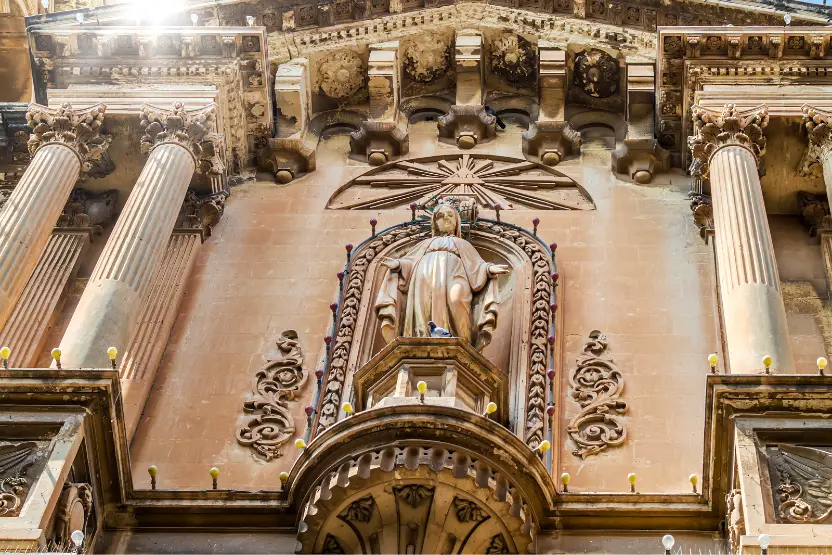 Facade of the Church of St. Paul's Shipwreck