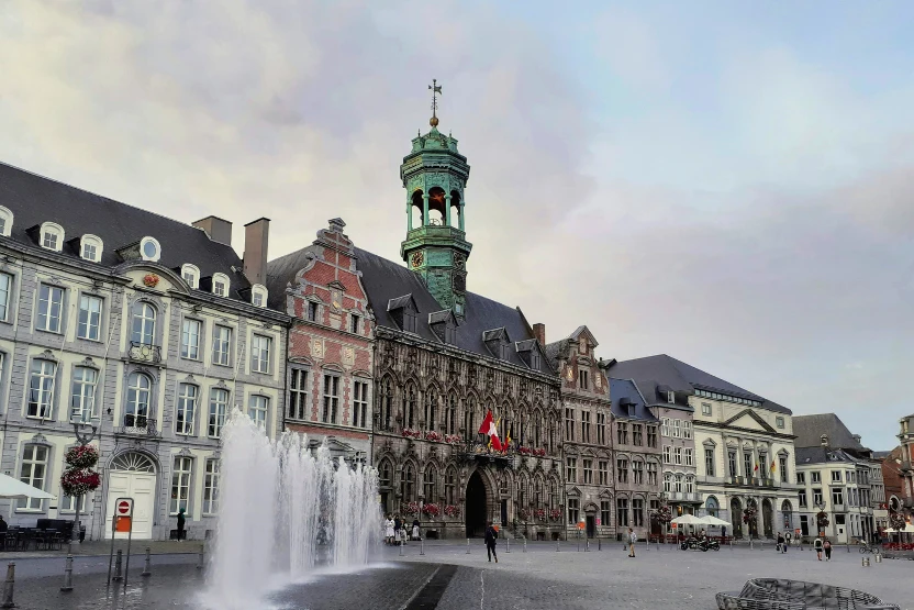 Mons, Belgium city center