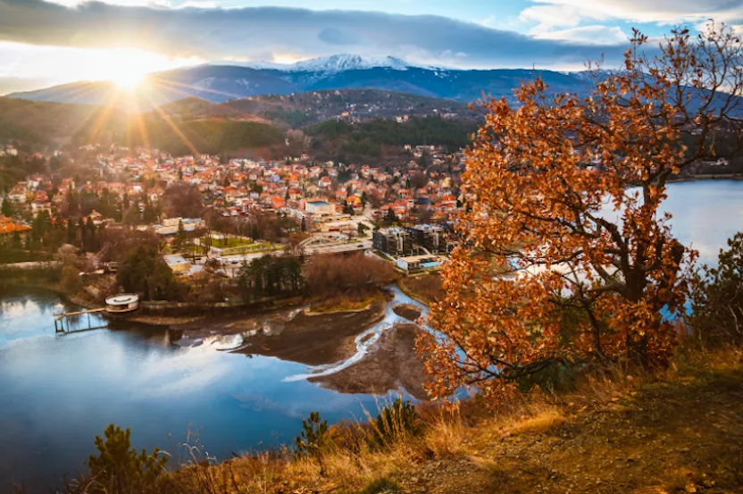 Pancharevo Lake in Autumn