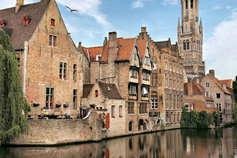 Rozenhoedkaai, Bruges, Belgium