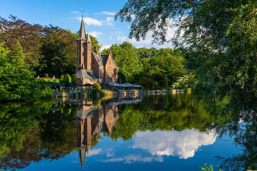 Minnewater park, Bruges