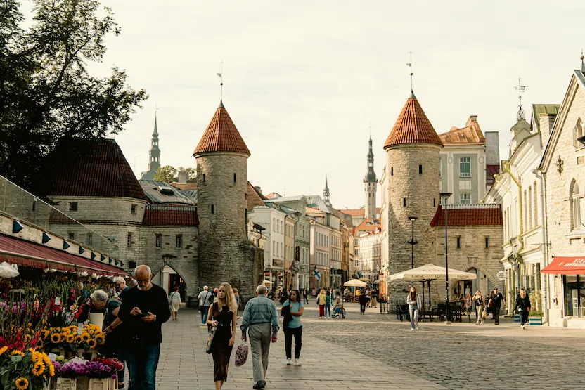Old Town of Tallinn, Tallinn, Estonia