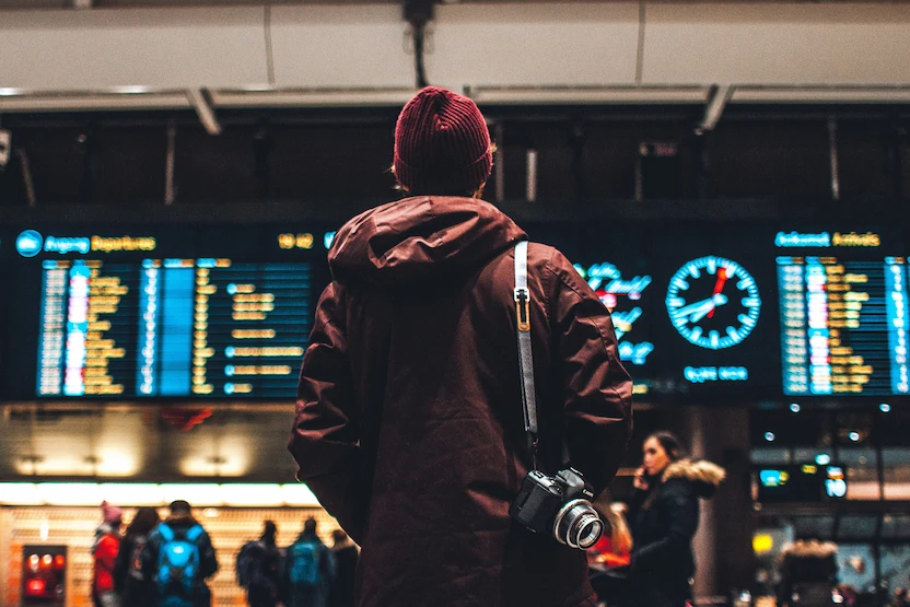 Man in Airport
