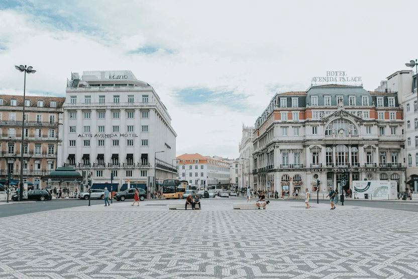 Chiado neighborhood in Lisbon