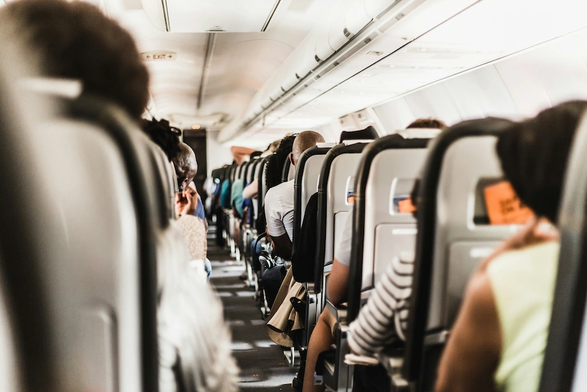 Airplane cabin