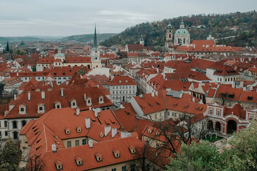 Views from within Prague Castle