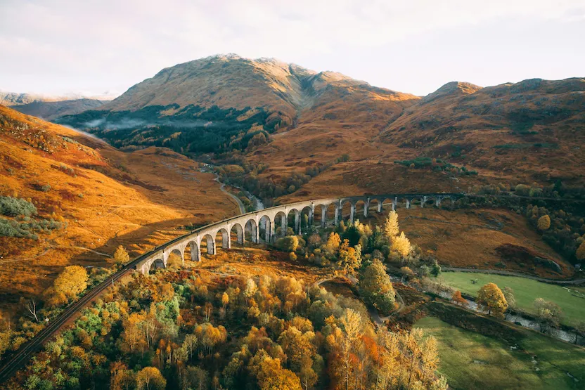 Glenfinnan Viaduct, Fort William, Scotland