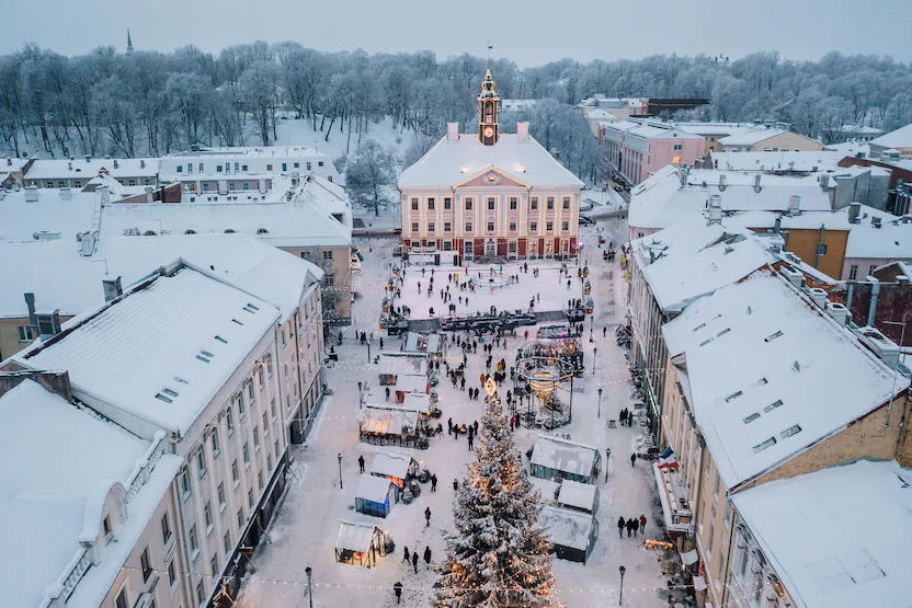Tartu in the winter
