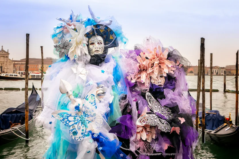 Traditional Venetian costumes 