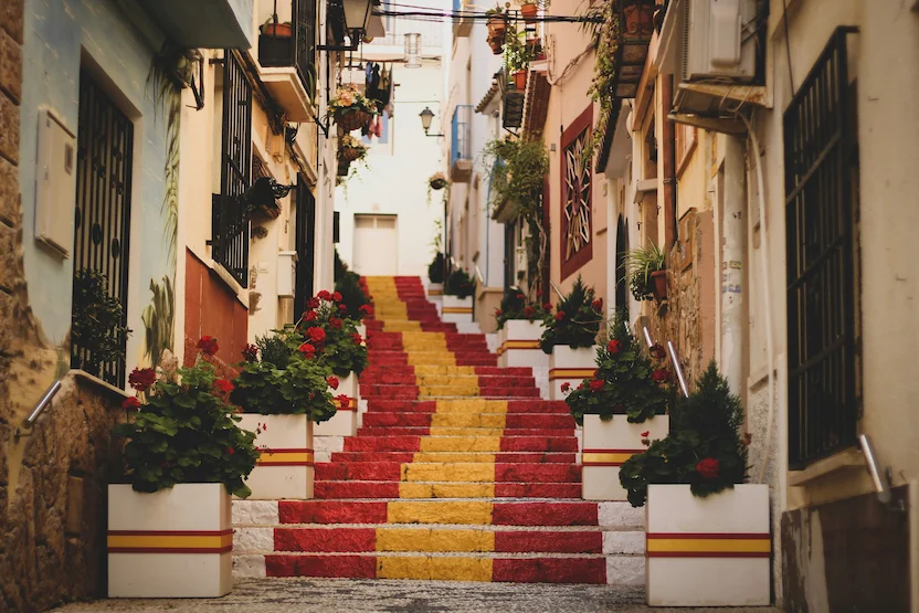 Old Town, Calp, Spain