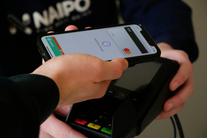 Taking payment with a machine