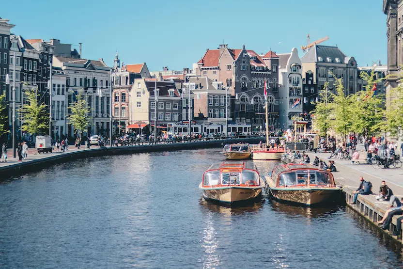 River in Amsterdam