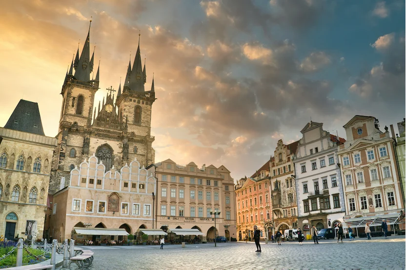 City Square in Prague 